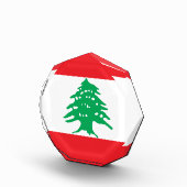 Libanonflagge Fotoblock (Rechts)