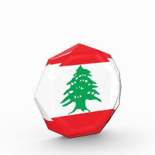 Libanonflagge Fotoblock