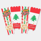 Libanonflagge Geschenkschachtel (Ungeklappt)