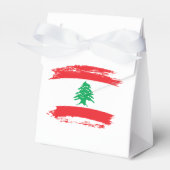 Libanonflagge Geschenkschachtel (Vorderseite)