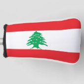 Libanonflagge Golf Headcover (Vorderseite)