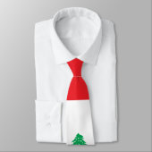 Libanonflagge Krawatte (Gebunden)