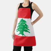 Libanonflagge Schürze (InSitu)