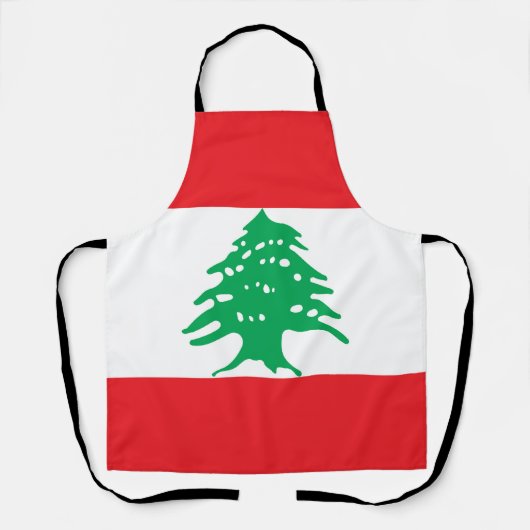 Libanonflagge Schürze (Vorderseite)