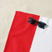 Libanonflagge Strandtuch (Beispiel)