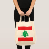 Libanonflagge Tragetasche (Vorderseite (Produkt))
