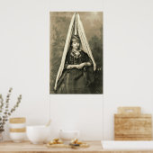 Libanonmont Druse Bride 1910 Poster (Küche)