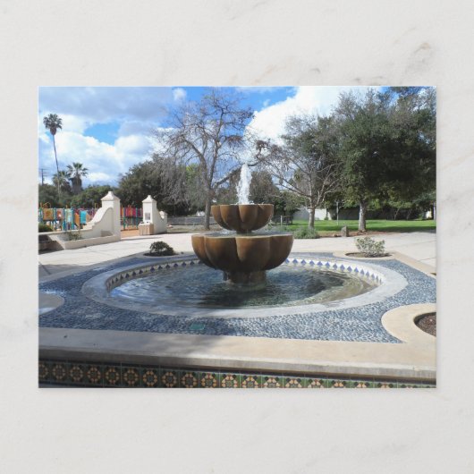 Libbey Park, Ojai Postkarte (Vorderseite)