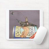 Libby auf einem platypus auf einem mousepad (Mit Mouse)