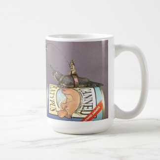 libby auf einem platypus auf einer Tasse