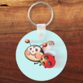 Libby der Ladybug-Schlüsselanhänger Schlüsselanhänger (Vorderseite)