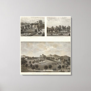 Libby, Halstead Wohnsitze Leinwanddruck