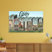 Libby, MontanaLarge Letter ScenesLibby, MT Leinwanddruck (Insitu (Wohnzimmer))