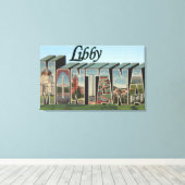 Libby, MontanaLarge Letter ScenesLibby, MT Leinwanddruck (Insitu (Holzboden))