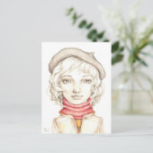 Libby Postkarte (Stehend Vorderseite)