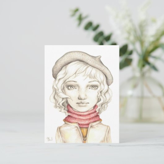 Libby Postkarte (Stehend Vorderseite)