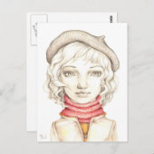 Libby Postkarte (Vorne/Hinten)