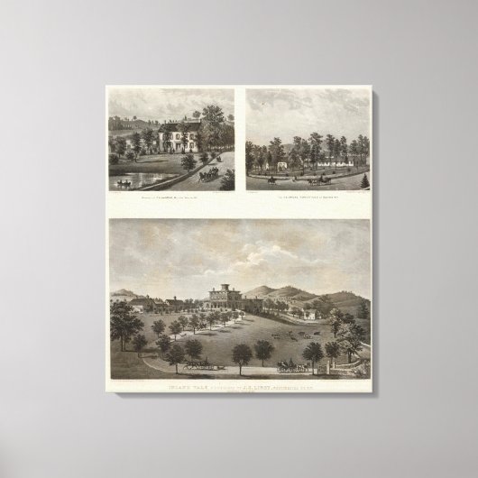 Libby, Residenzen von Halstead Leinwanddruck (Vorderseite)