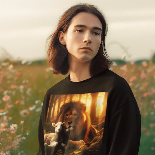 LIBE UND LAMB CHRISTLICHE T - SHIRT