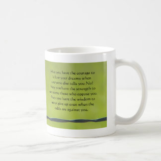 Libelle auf barbwire Tasse, Mai haben Sie das cou… Kaffeetasse