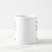 Libelle Berechnender Risikotaker Lustig Kaffeetasse (Mittel)