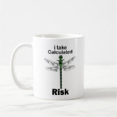 Libelle Berechnender Risikotaker Lustig Kaffeetasse (Links)
