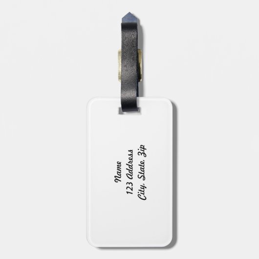 Libelle, Besucher vom Himmel Gepäckanhänger (Rückseite vertikal)