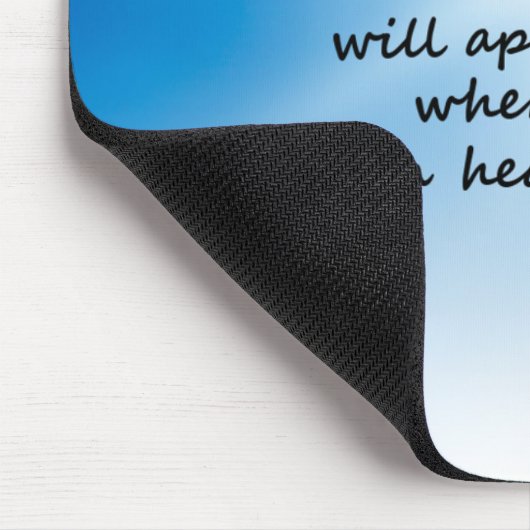 Libelle, Besucher vom Himmel Mousepad (Ecke)