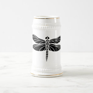 Libelle Bierglas