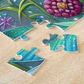 Libelle Blumenwiese Puzzle (Seite)