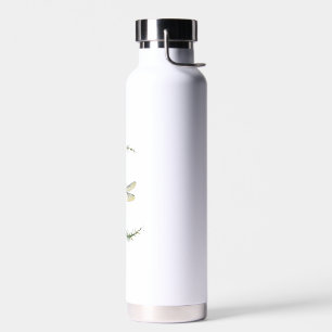 Libelle Boho Mondsichel Friedenszeichen Hippie Lib Trinkflasche