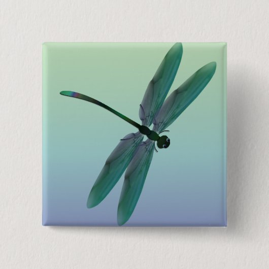 Libelle Button (Vorderseite)