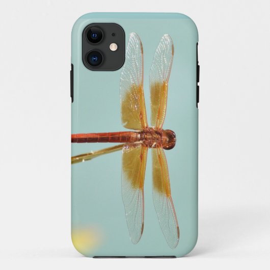 Libelle des Fall-iPhone5 mit schillernden Farben Case-Mate iPhone Hülle (Rückseite)