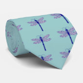 Libelle dragonfly krawatte (Gerollt)