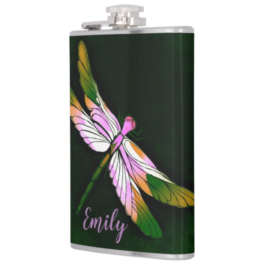 Libelle Flachmann (Links)