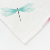 Libelle Fleecedecke (Ecke)