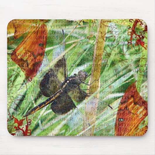 Libelle, flieg weg mousepad (Vorne)