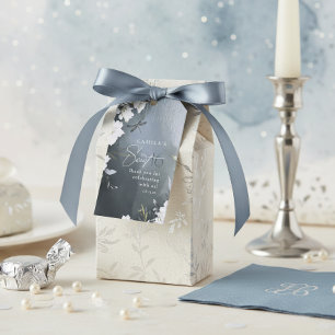 Libelle Floral Sweet 16 Dankeschön Blau ID1310 Geschenkanhänger