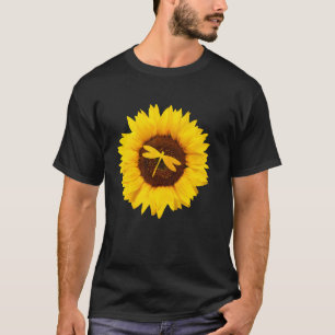 Libelle für Frauen Männer Schwarm Nymph Sonnenblum T-Shirt