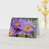 Libelle-Geburtstagskarte Karte (Gelbe Blume)