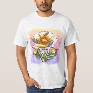 Libelle Gelber Mohn T-Shirt