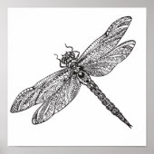 Libelle in Art 2 Poster (Vorne)