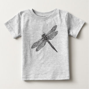 Libelle in der Art Baby T-shirt