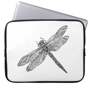 Libelle in der Art Laptopschutzhülle
