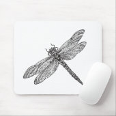Libelle in der Art Mousepad (Mit Mouse)