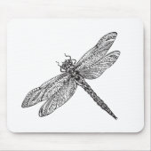 Libelle in der Art Mousepad (Vorne)