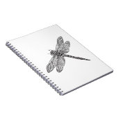 Libelle in der Art Notizblock (Rechte Seite)