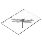 Libelle in der Art Notizblock (Linke Seite)