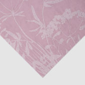 Libelle in einem rosa Garten Seidenpapier (Ausschnitt)