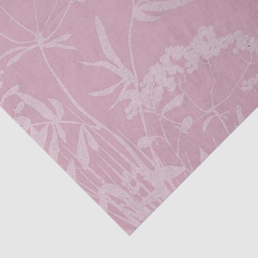 Libelle in einem rosa Garten Seidenpapier (Ausschnitt)